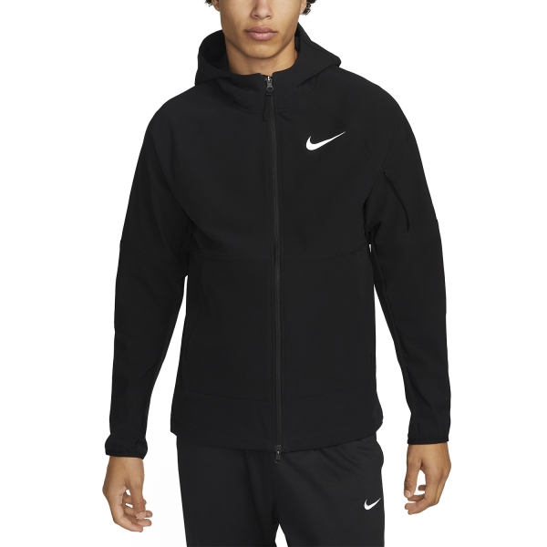 Men's Training Jacket and Hoodie Nike Nike Flex Vent Max Jacket  Black/White  Black/White 