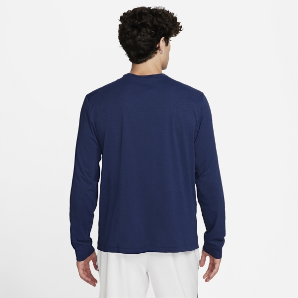 Nike Hyverse Track Club Shirt - Midnight Navy/Summit White