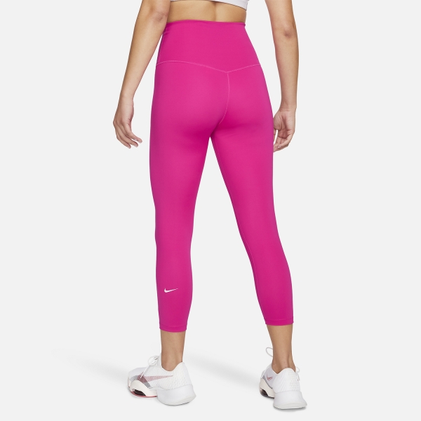 Nike One 7/8 Tights - Fireberry/White