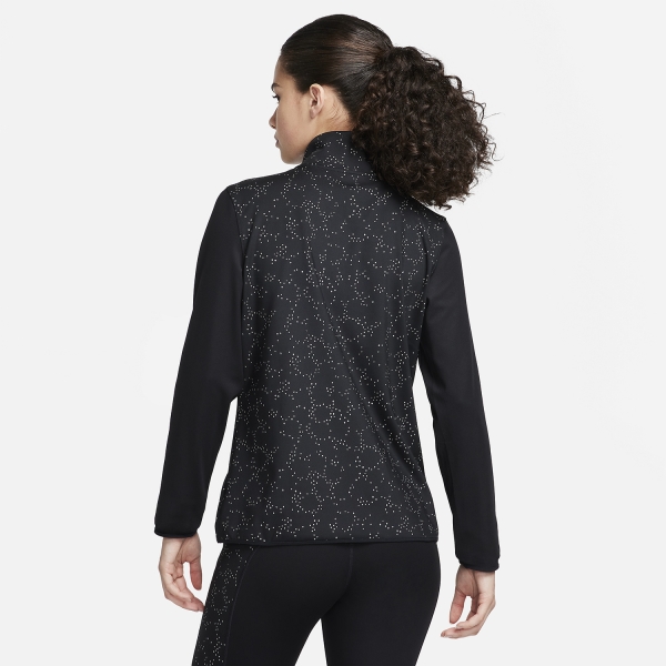 Nike Swift Element Camisa - Black/Reflective Silver
