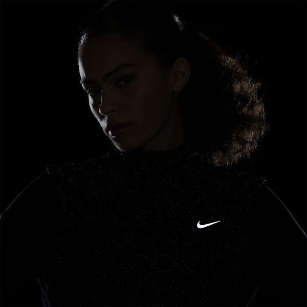 Nike Swift Element Shirt - Black/Reflective Silver