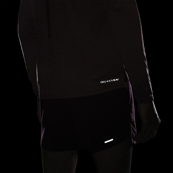 Nike TechKnit Ultra Logo Shirt - Night Maroon/Cedar/Reflective Silver