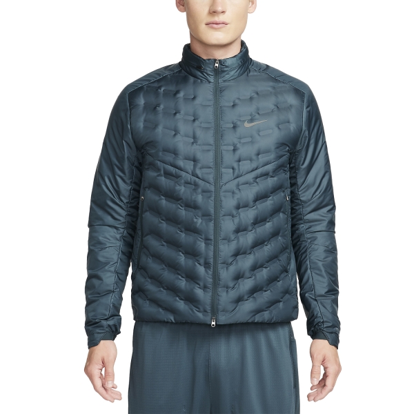 Men's Running Jacket Nike ThermaFIT ADV Repel Jacket  Deep Jungle/Reflective Black FB7556328