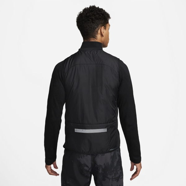 Nike Therma-FIT Run Division AeroLayer Vest - Black/Reflective Black