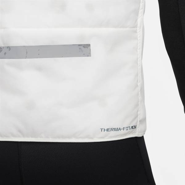 Nike Therma-FIT Run Division AeroLayer Vest - Phantom/Reflective Black