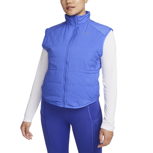 Women's Running Jacket Nike Nike ThermaFIT Swift Vest  Blue Joy  Blue Joy 