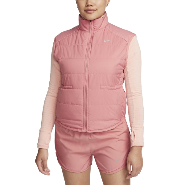 Chaqueta Running Mujer Nike ThermaFIT Swift Chaleco  Red Stardust FB7537618