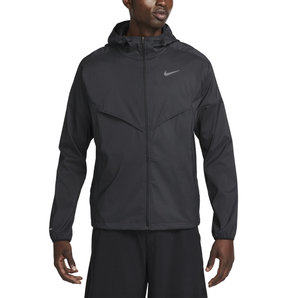 Giacca Running Uomo Nike Light Windrunner Giacca  Black/Reflective Silver FB7540010
