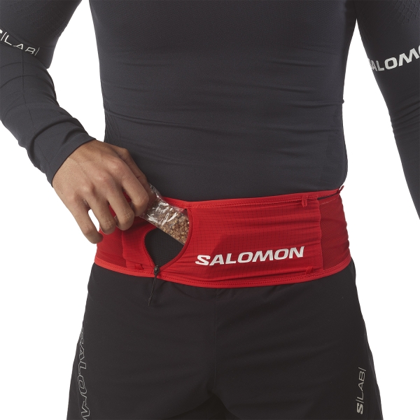 Salomon S/Lab Cinturón - Fiery Red/Black