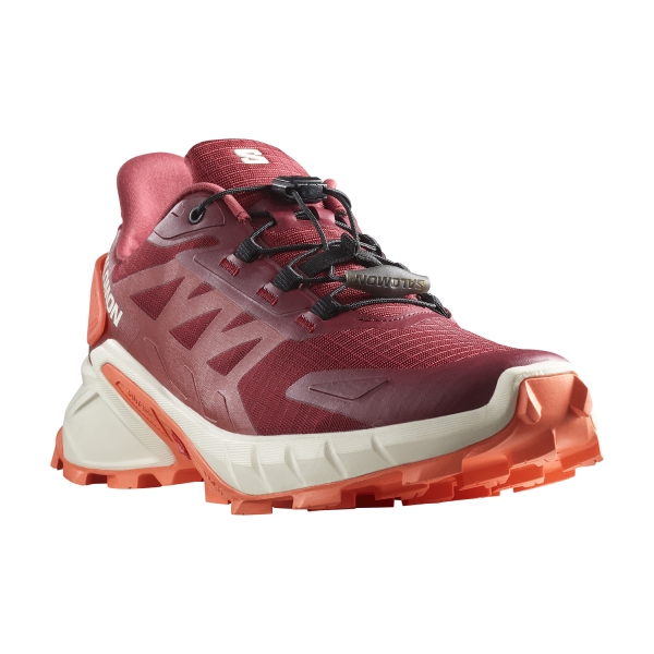 Salomon Supercross 4 - Syrah/Hashes Of Roses/Coral