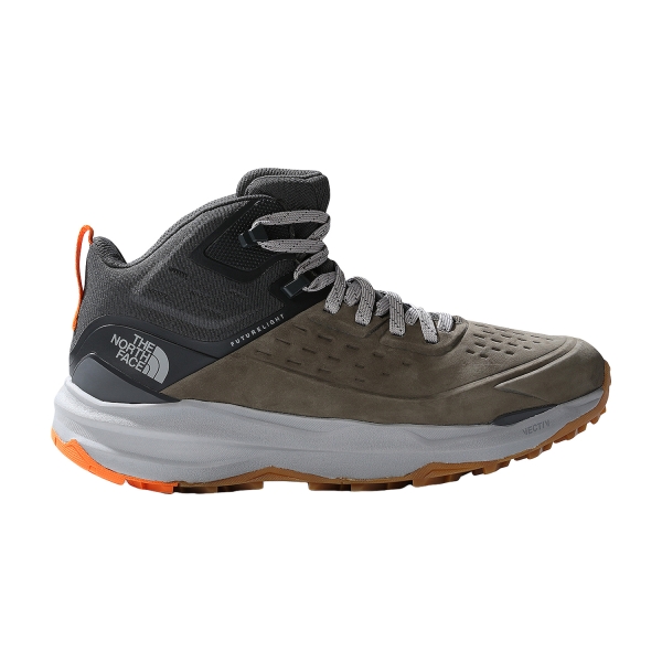 Scarpe Outdoor Uomo The North Face The North Face Vectiv Exploris 2 MID Futurelight LTHR  New Taupe Green/Asphalt Grey  New Taupe Green/Asphalt Grey 