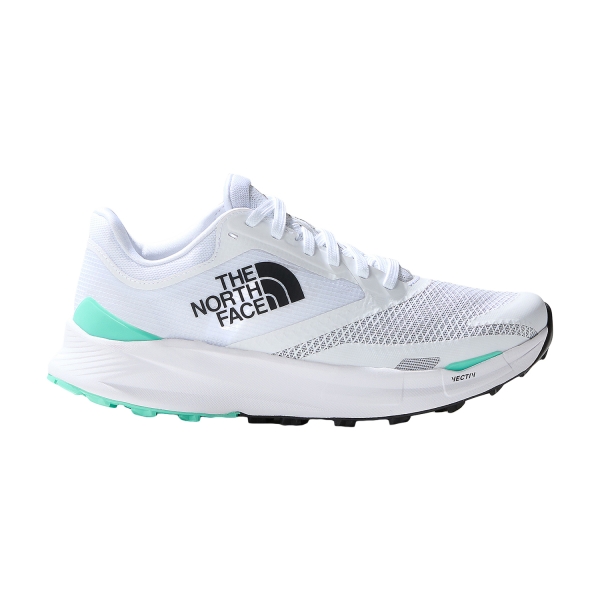 Women's Trail Running Shoes The North Face The North Face Vectiv Enduris 3  TNF White/Vivid Seafoam  TNF White/Vivid Seafoam 