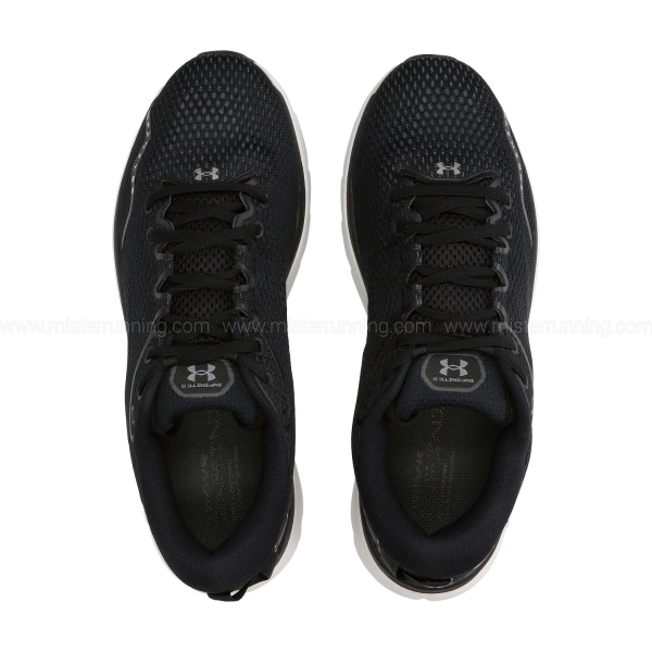 Under Armour HOVR Infinite 5 - Black/White/Metallic Gun Metal