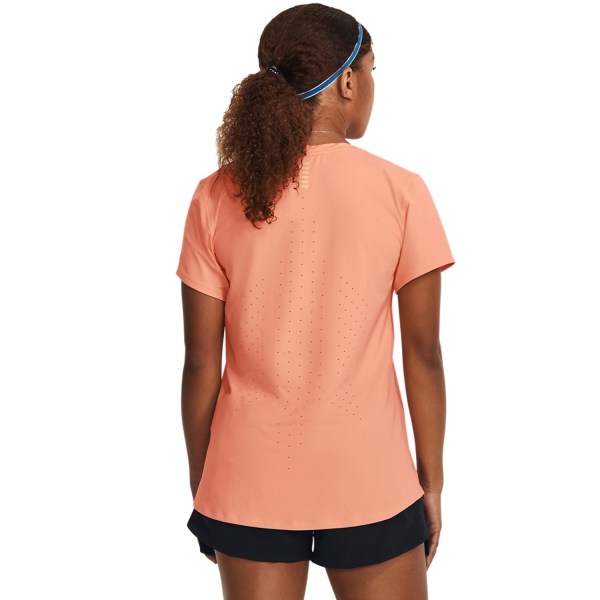 Under Armour Iso-Chill Laser Camiseta - Bubble Peach/Reflective