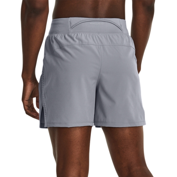 Under Armour Launch Elite 5in Shorts - Steel/Black