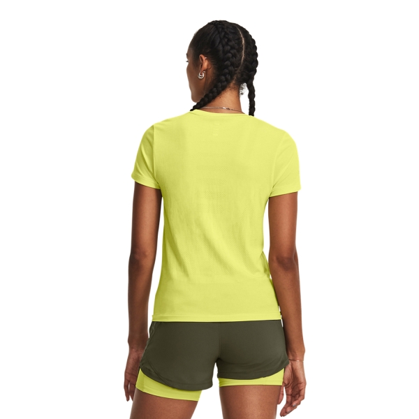 Under Armour Seamless Stride T-Shirt - Lime Yellow/Reflective