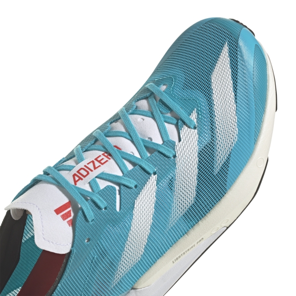 adidas adizero Adios 8 - Lucid Cyan/FTW White/Bright Red