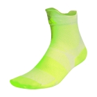 adidas adizero HEAT.RDY Calcetines - White/Lucid Lemon