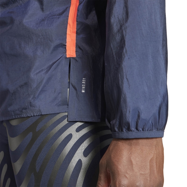 adidas adizero Wind.RDY Giacca - Legend Ink