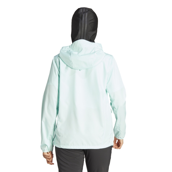 adidas Own The Run Windbreaker Giacca - Semi Flash Aqua