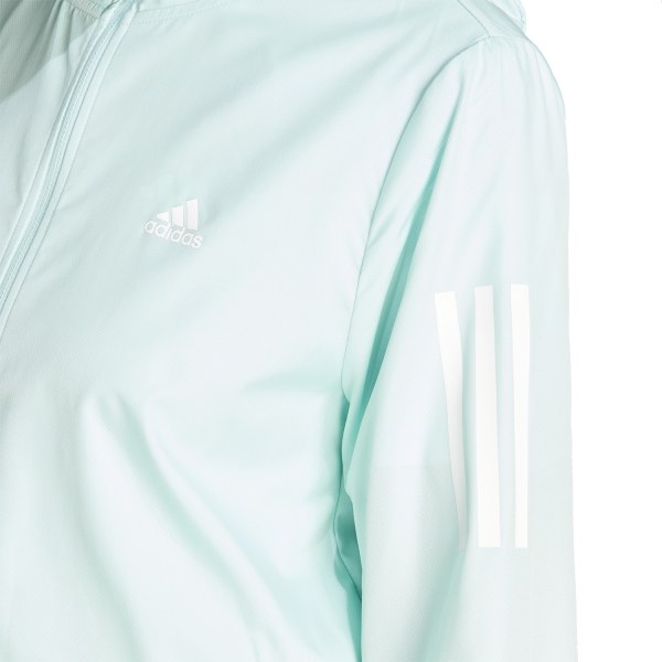 adidas Own The Run Windbreaker Giacca - Semi Flash Aqua