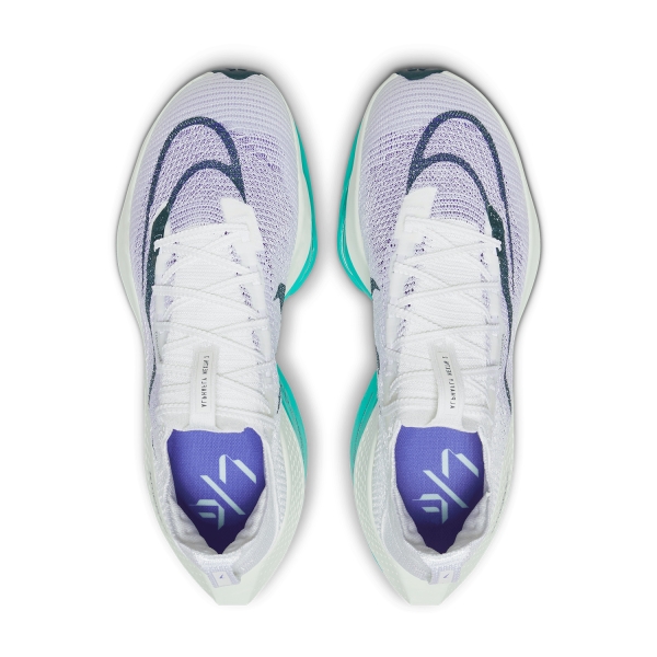 Nike Air Zoom Alphafly Next% 2 - White/Deep Jungle/Clear Jade