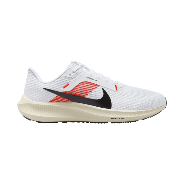 Men's Neutral Running Shoes Nike Nike Air Zoom Pegasus 40 Eliud Kipchoge  White/Black/Chile Red/Coconut Milk  White/Black/Chile Red/Coconut Milk 