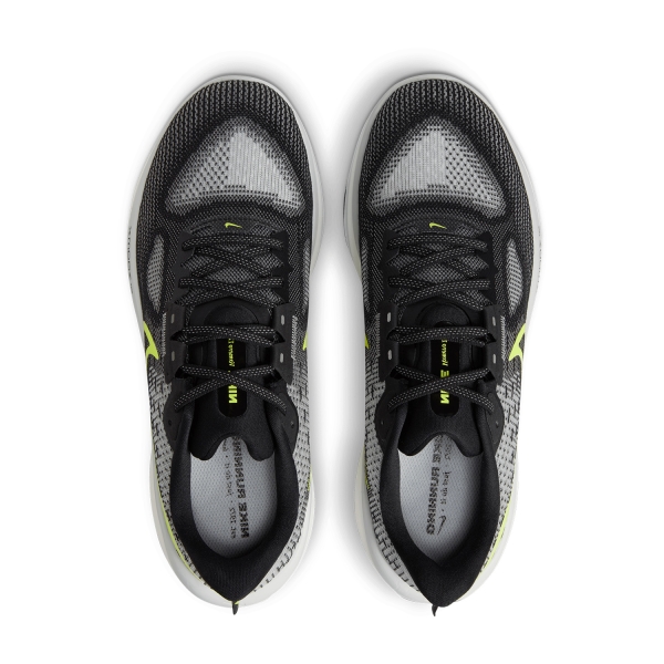 Nike Vomero 17 Men's Running Shoes - Black/Volt/lt Smoke Grey