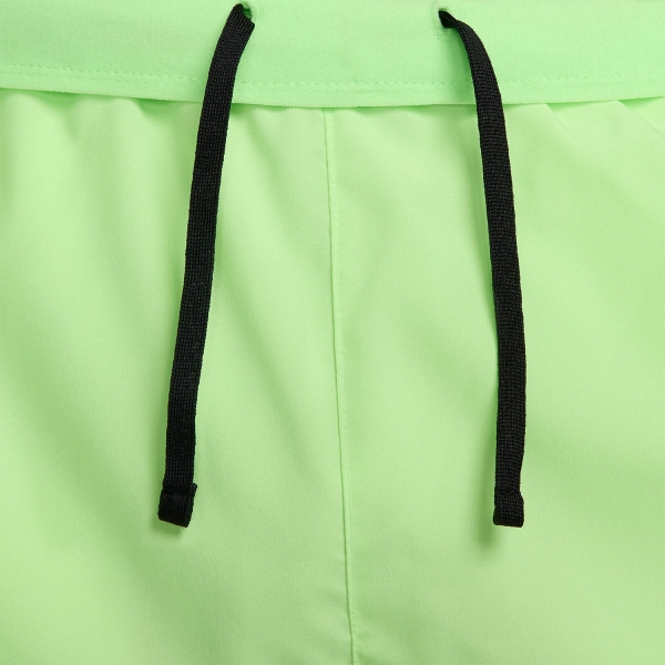 Nike Challenger Logo 7in Shorts - Lime Blast/Reflective Silver