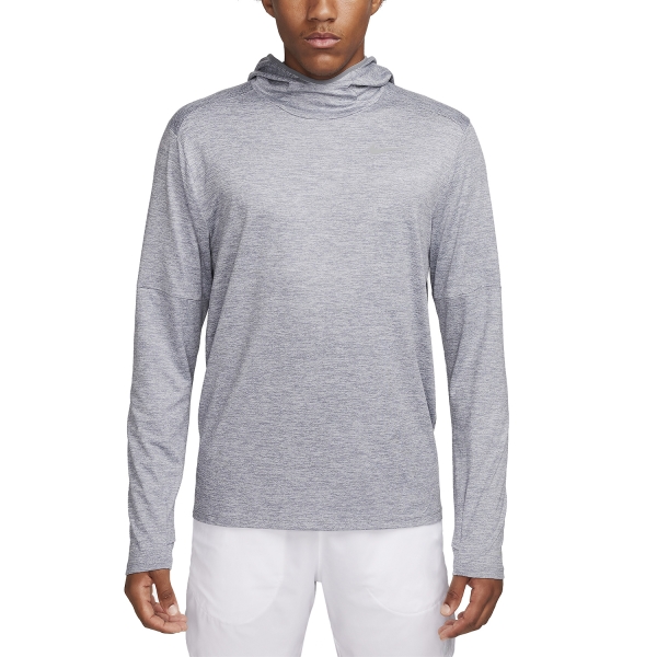 CamisaRunning Hombre Nike DriFIT Element Camisa  Smoke Grey/Grey Fog/Heather/Reflective Silver FB8571084