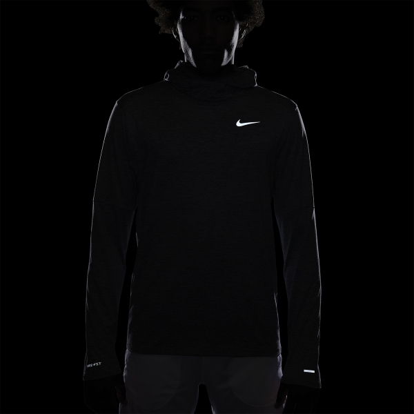 Nike Dri-FIT Element Maglia - Smoke Grey/Grey Fog/Heather/Reflective Silver