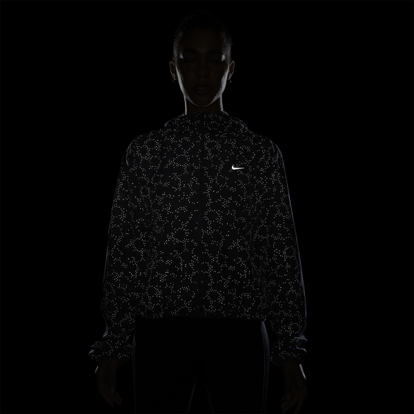 Nike Dri-FIT Logo Jacket - Black/Reflective Silver