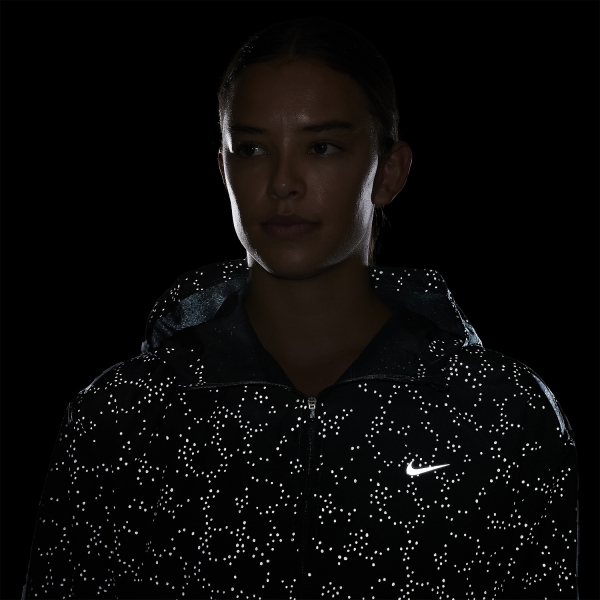 Nike Dri-FIT Logo Giacca - Deep Jungle/Reflective Silver