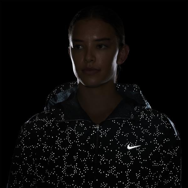 Nike Dri-FIT Logo Chaqueta - Deep Jungle/Reflective Silver