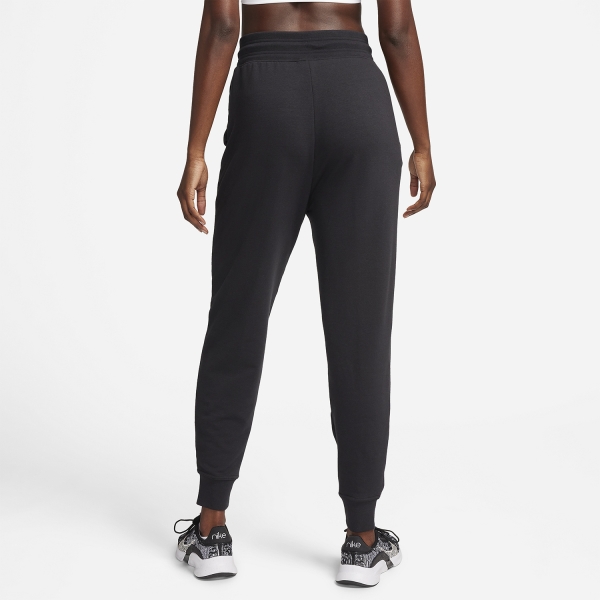 Nike Dri-FIT One Pantalones - Black/Metallic Silver