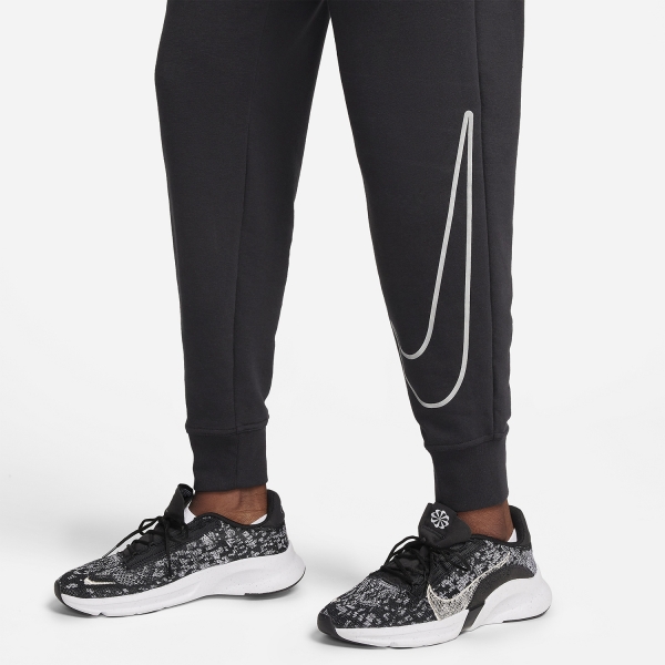 Nike Dri-FIT One Pants - Black/Metallic Silver