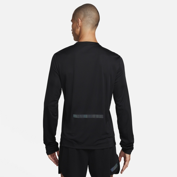 Nike Dri-FIT Run Division Rise 365 Maglia - Black/Black Reflective