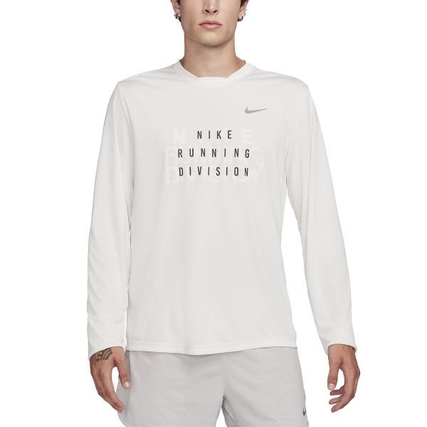 Men's Running Shirt Nike Nike DriFIT Run Division Rise 365 Shirt  Phantom/Black Reflective  Phantom/Black Reflective 