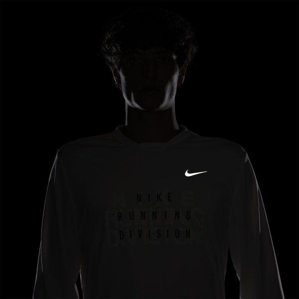 Nike Dri-FIT Run Division Rise 365 Maglia - Phantom/Black Reflective