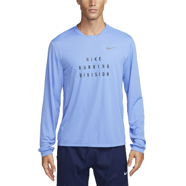 Men's Running Shirt Nike DriFIT Run Division Rise 365 Shirt  Polar/Black Reflective FB8546450