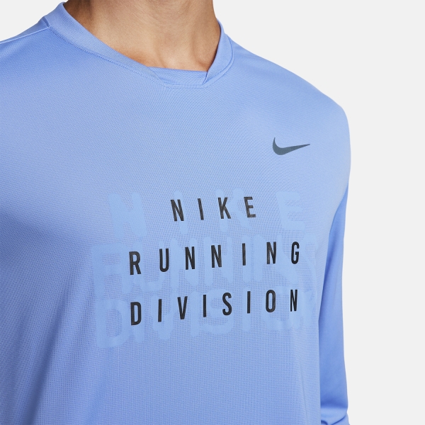 Nike Dri-FIT Run Division Rise 365 Maglia - Polar/Black Reflective