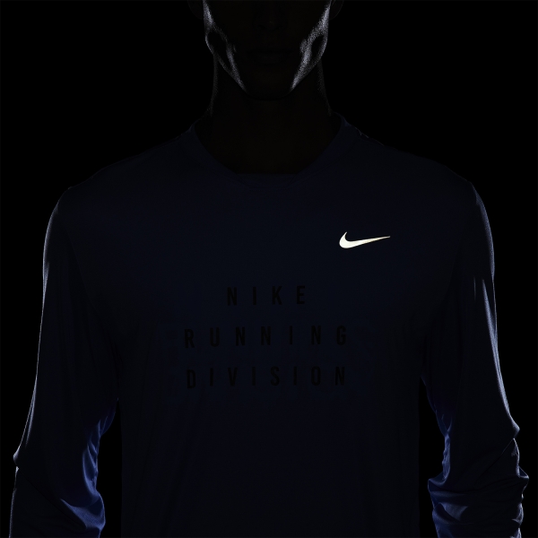 Nike Dri-FIT Run Division Rise 365 Shirt - Polar/Black Reflective