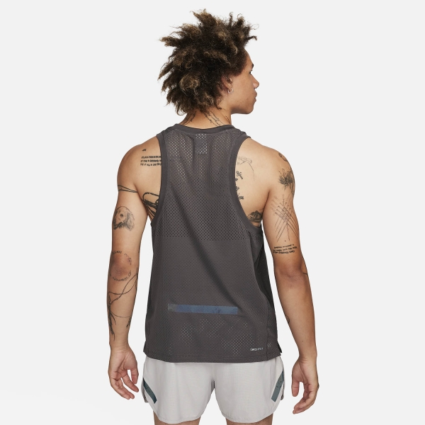 Nike Dri-FIT Run Division Rise 365  Top - Medium Ash/Black