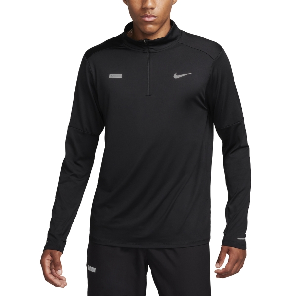 Men's Running Shirt Nike Element Flash Shirt  Black/Reflective Silver FB8556010