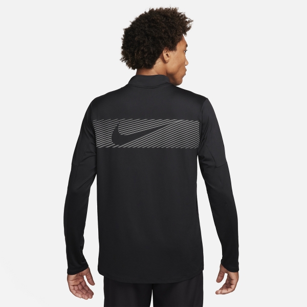 Nike Element Flash Shirt - Black/Reflective Silver