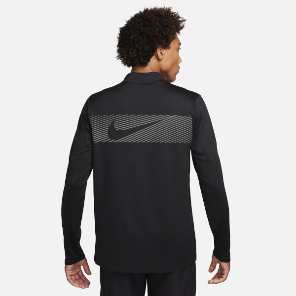 Nike Element Flash Camisa - Black/Reflective Silver