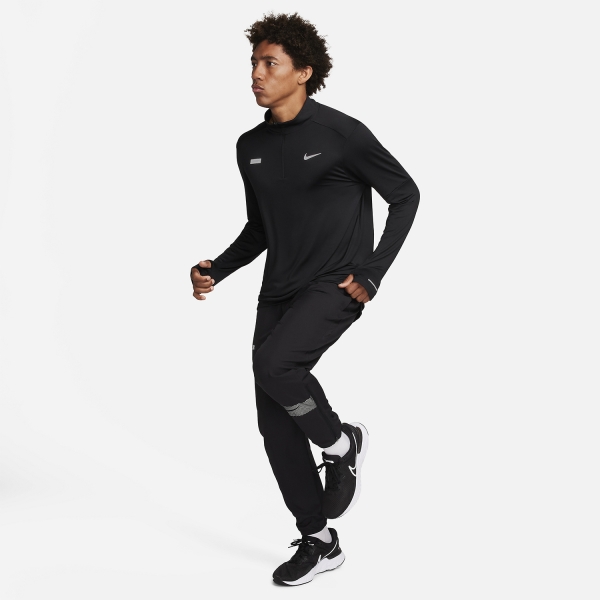 Nike Element Flash Camisa - Black/Reflective Silver