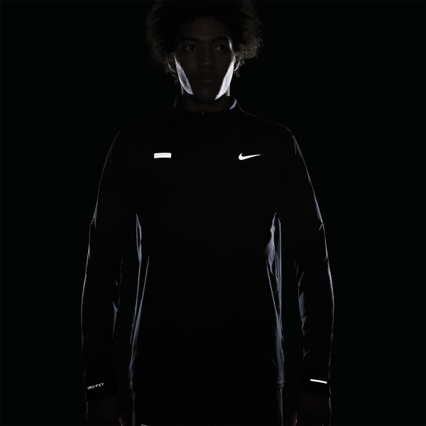 Nike Element Flash Camisa - Black/Reflective Silver