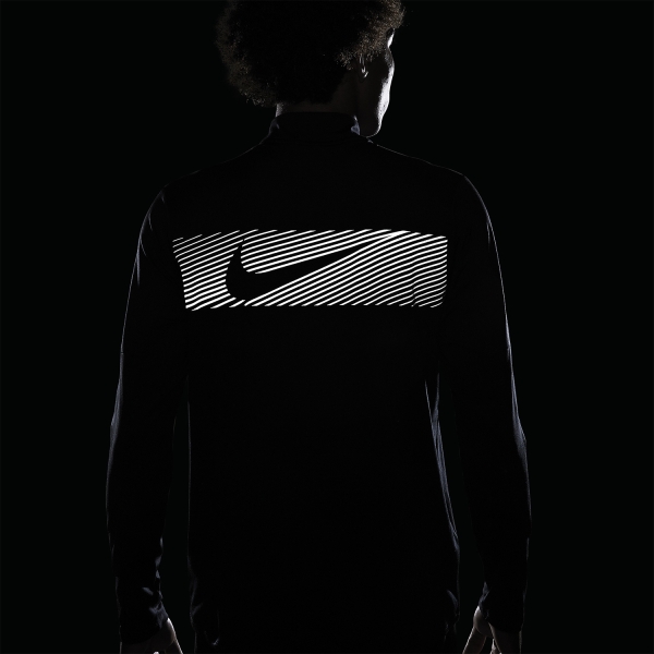 Nike Element Flash Shirt - Black/Reflective Silver