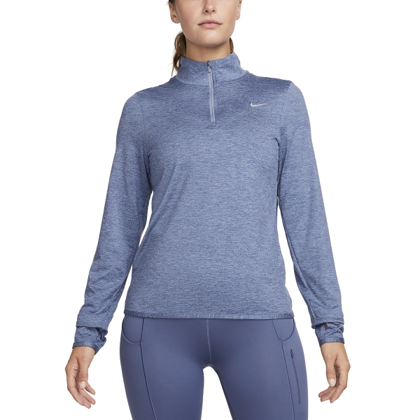 Women's Running Shirt Nike Nike Element Shirt  Ashen Slate/Reflective Silver  Ashen Slate/Reflective Silver 